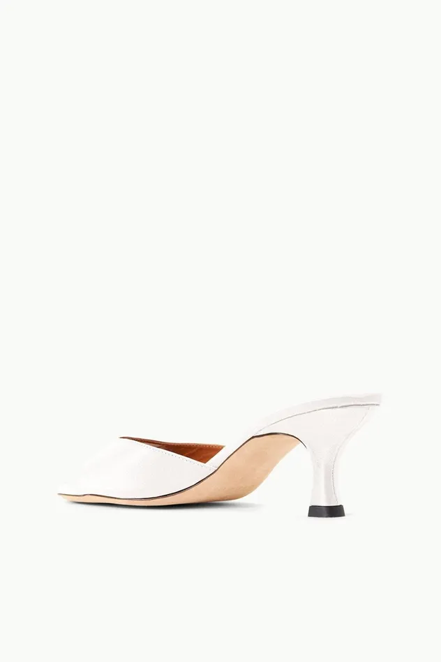 Women Heels STAUD STAUD BRIGITTE MULE PAPER SATIN Women Heels STAUD STAUD BRIGITTE MULE PAPER SATIN