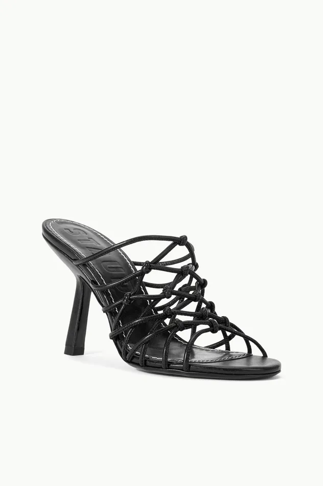 Women Heels STAUD STAUD GIOTTO KNOT HEEL BLACK Women Heels STAUD STAUD GIOTTO KNOT HEEL BLACK