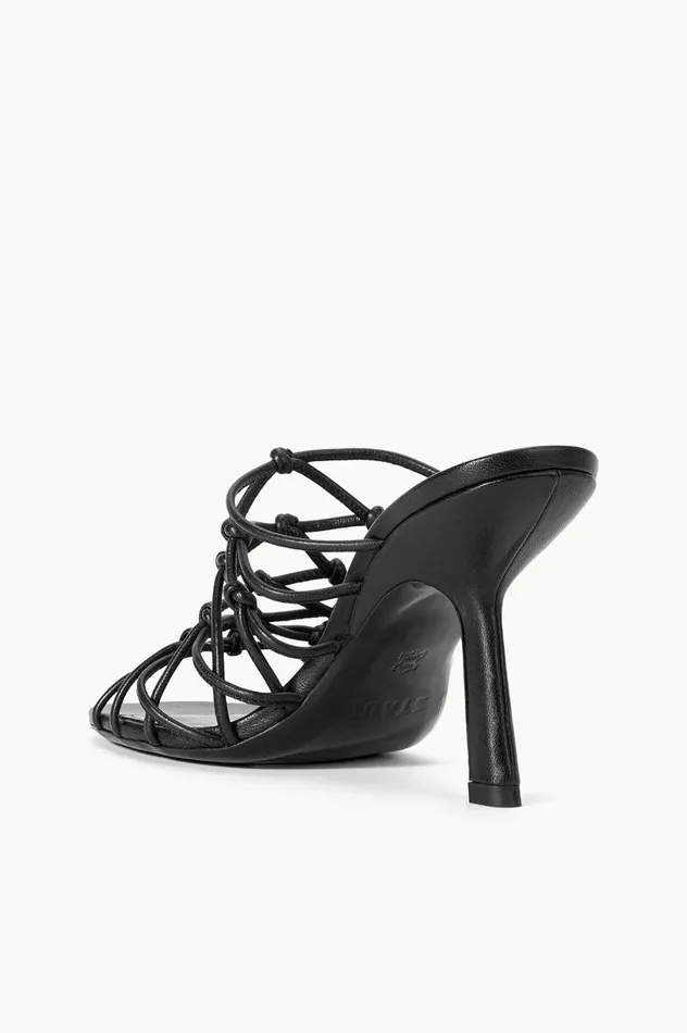 Women Heels STAUD STAUD GIOTTO KNOT HEEL BLACK Women Heels STAUD STAUD GIOTTO KNOT HEEL BLACK