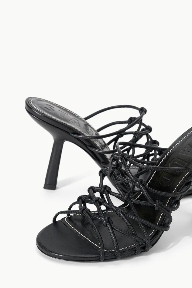 Women Heels STAUD STAUD GIOTTO KNOT HEEL BLACK Women Heels STAUD STAUD GIOTTO KNOT HEEL BLACK