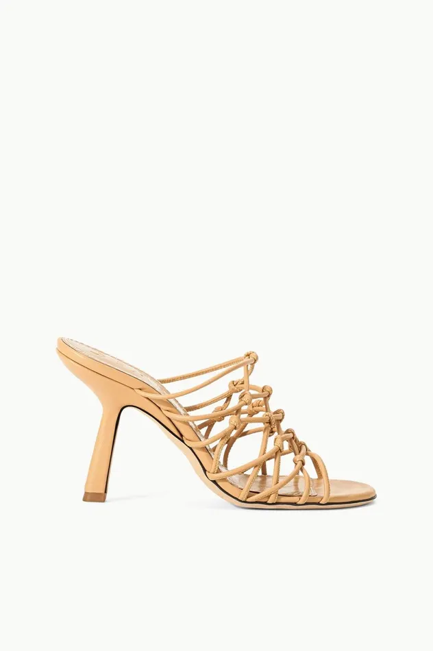 Women Heels STAUD STAUD GIOTTO KNOT HEEL PORCINI