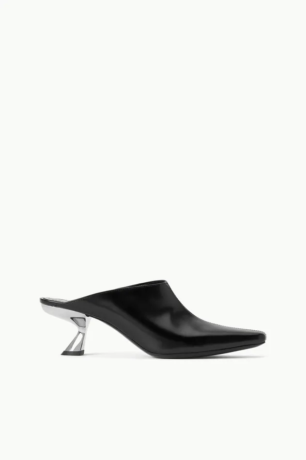 Women Heels STAUD STAUD JAX MULE BLACK METALS