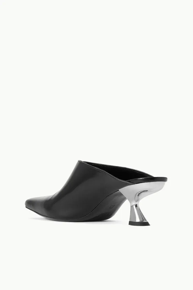 Women Heels STAUD STAUD JAX MULE BLACK METALS Women Heels STAUD STAUD JAX MULE BLACK METALS
