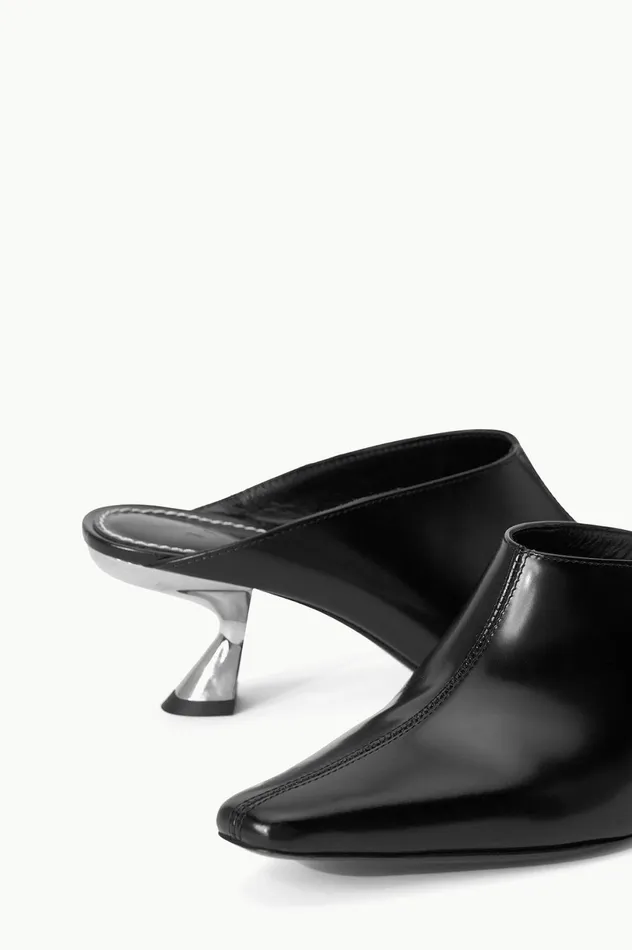 Women Heels STAUD STAUD JAX MULE BLACK METALS Women Heels STAUD STAUD JAX MULE BLACK METALS