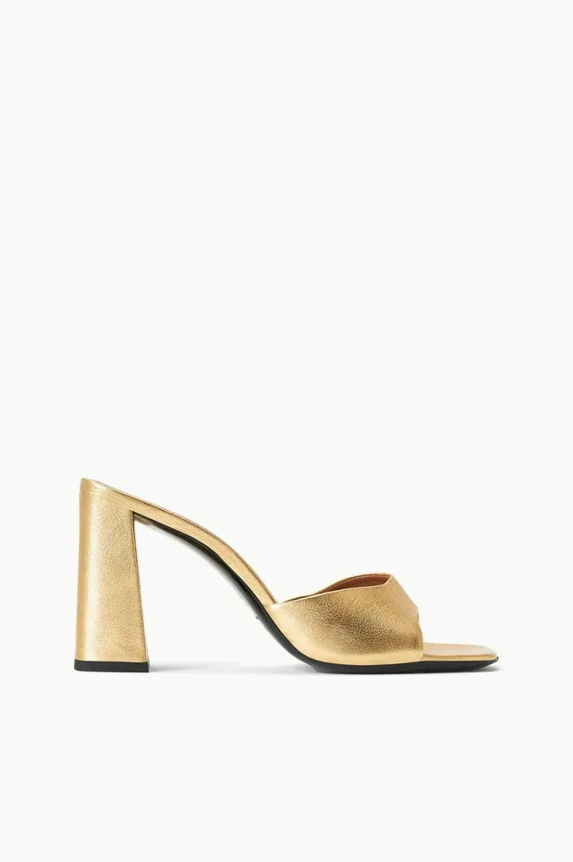 Women Heels STAUD STAUD SLOANE HEEL GOLD