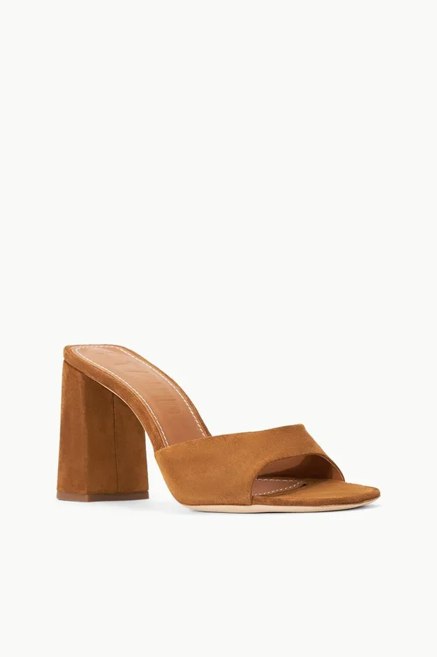 Women Heels STAUD STAUD SLOANE HEEL TAN SUEDE Women Heels STAUD STAUD SLOANE HEEL TAN SUEDE