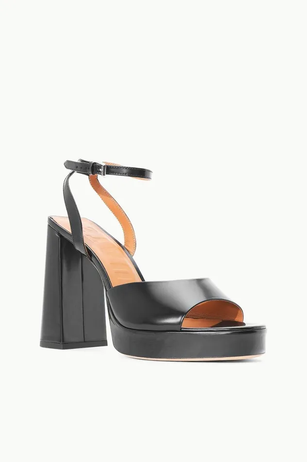 Women Heels STAUD STAUD SOLANGE PLATFORM BLACK Women Heels STAUD STAUD SOLANGE PLATFORM BLACK