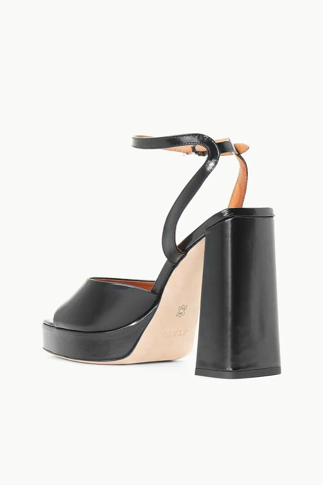 Women Heels STAUD STAUD SOLANGE PLATFORM BLACK Women Heels STAUD STAUD SOLANGE PLATFORM BLACK