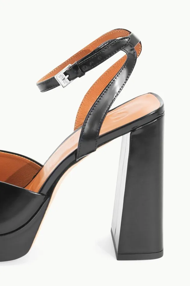 Women Heels STAUD STAUD SOLANGE PLATFORM BLACK Women Heels STAUD STAUD SOLANGE PLATFORM BLACK