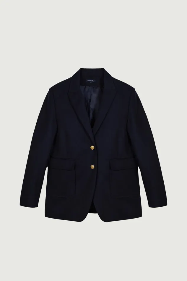Women JACKET KENT Navy Soeur Jackets and Coats Women JACKET KENT Navy Soeur Jackets and Coats