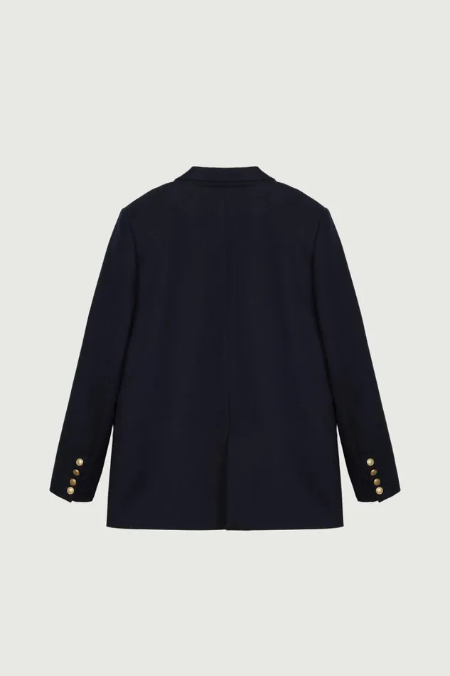 Women JACKET KENT Navy Soeur Jackets and Coats Women JACKET KENT Navy Soeur Jackets and Coats