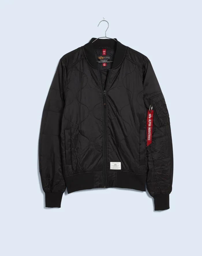 Women Jackets Madewell Alpha Industries L2B Quilted Flight Jacket