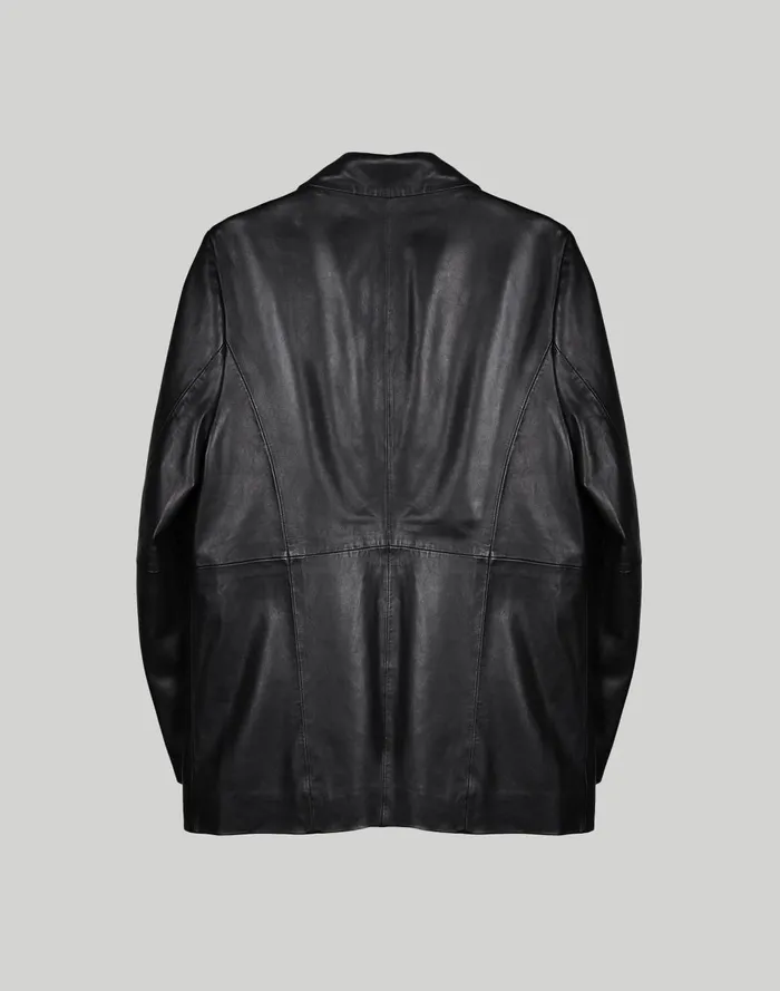 Women Jackets Madewell HYER GOODS Deadstock Leather Blazer