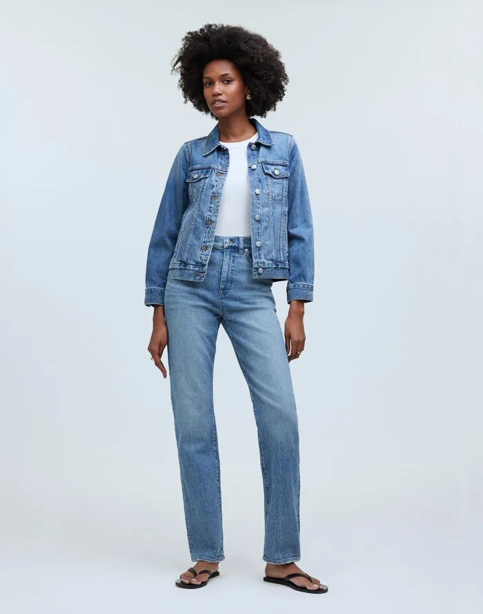 Women Jackets Madewell The Jean Jacket In Medford Wash
