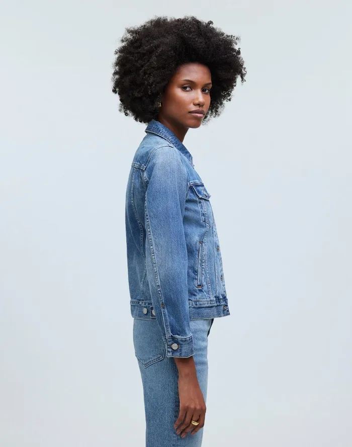 Women Jackets Madewell The Jean Jacket In Medford Wash