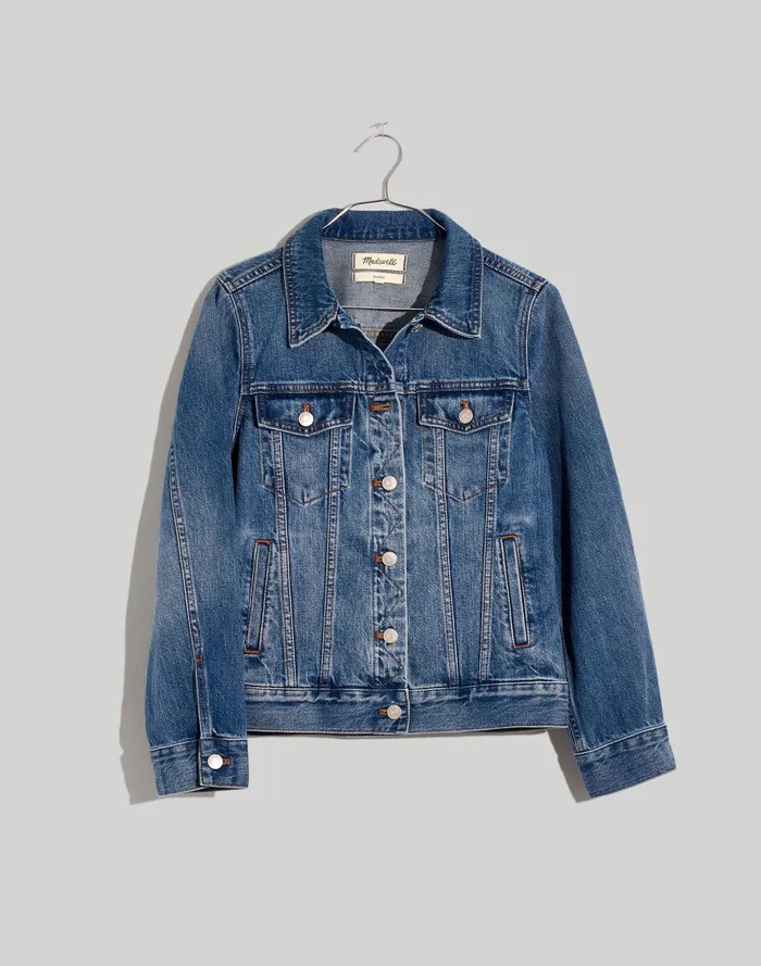 Women Jackets Madewell The Jean Jacket In Medford Wash