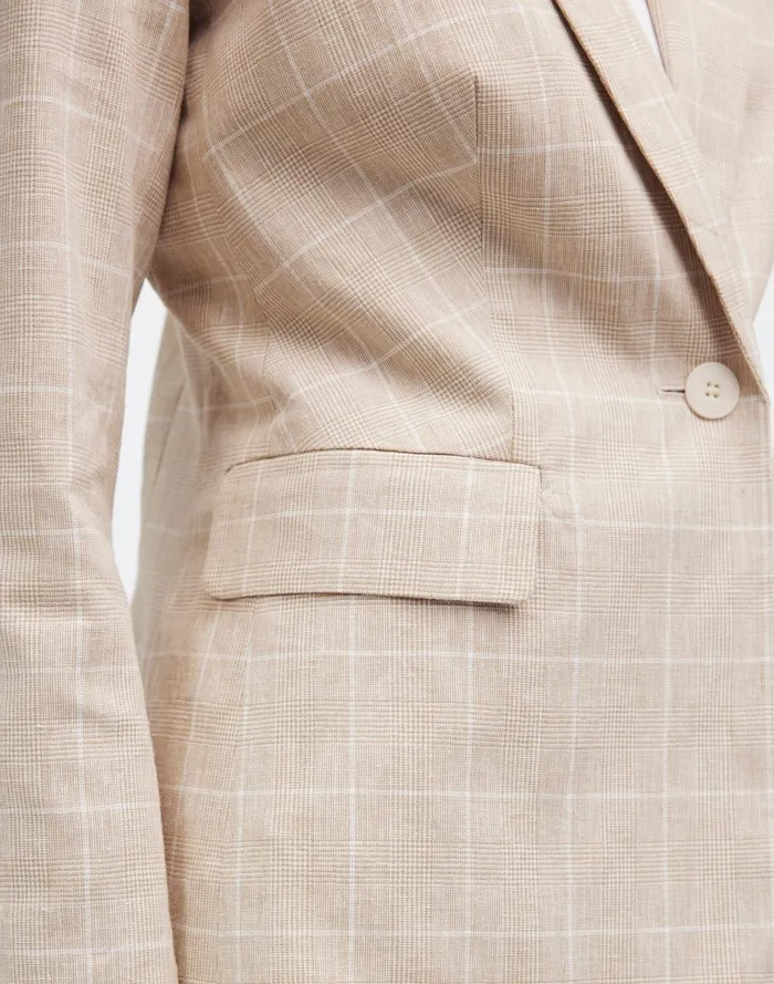 Women Jackets Madewell The Slim Blazer In Plaid
