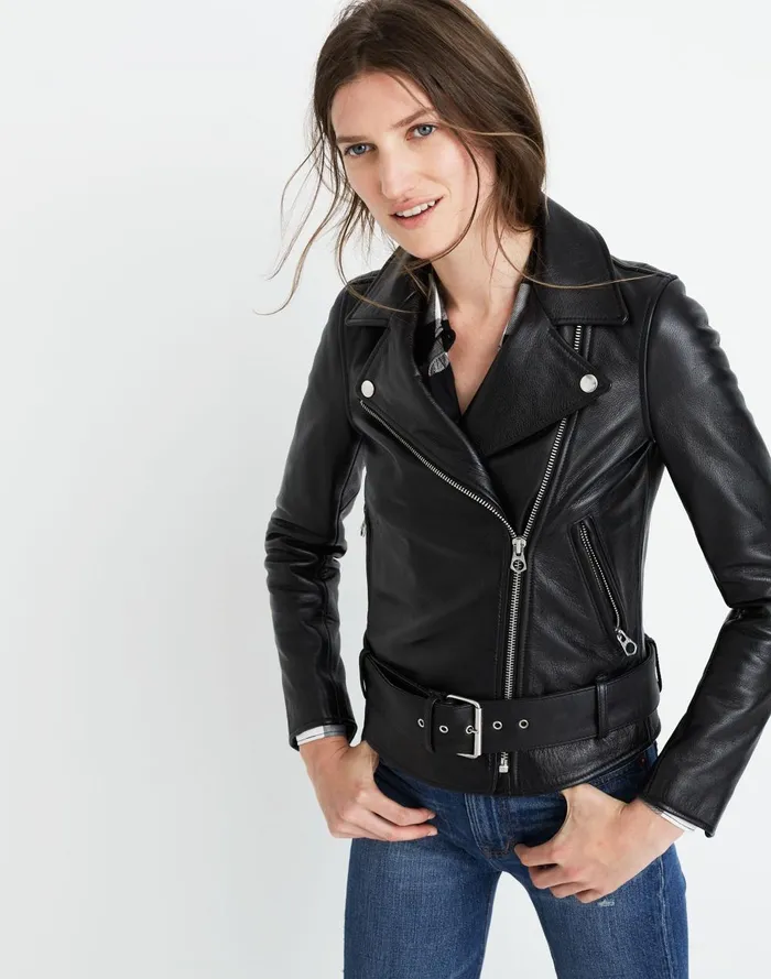 Women Jackets Madewell The Ultimate Leather Motorcycle Jacket