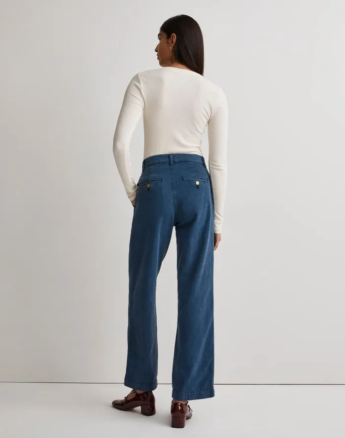Women Jeans Madewell B Sides Cargo Chino Pants