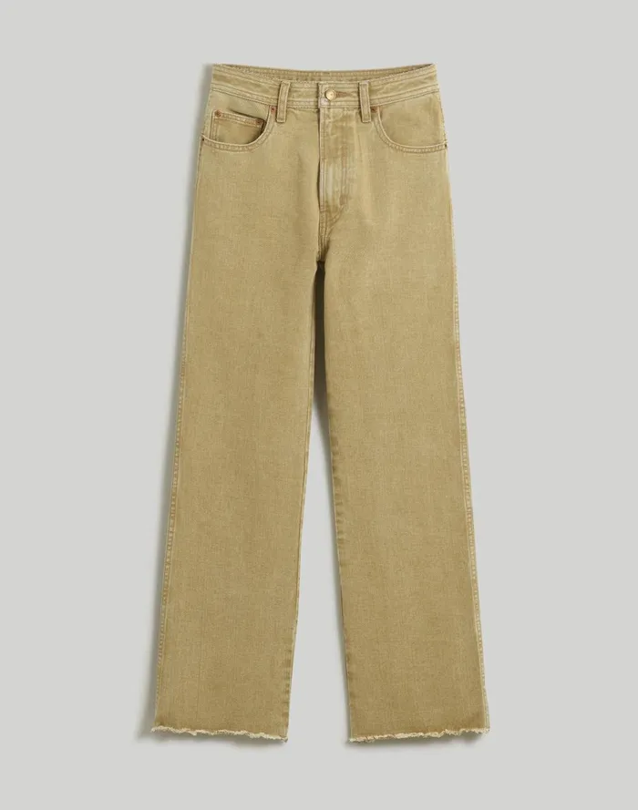 Women Jeans Madewell B Sides Eshel Kick Flare Jeans