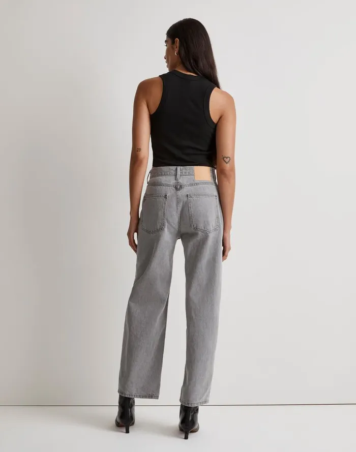 Women Jeans Madewell B Sides Leroy Jeans