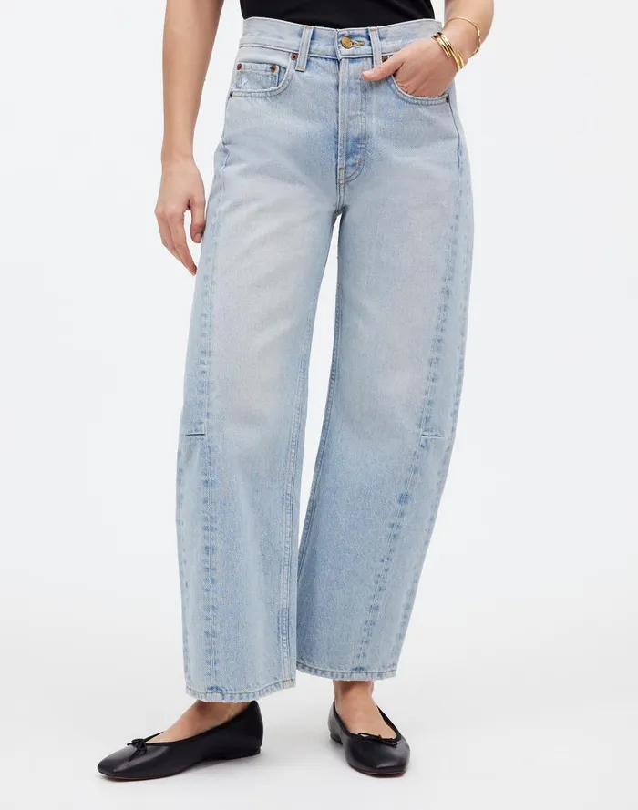 Women Jeans Madewell B Sides Slim Lasso Jeans