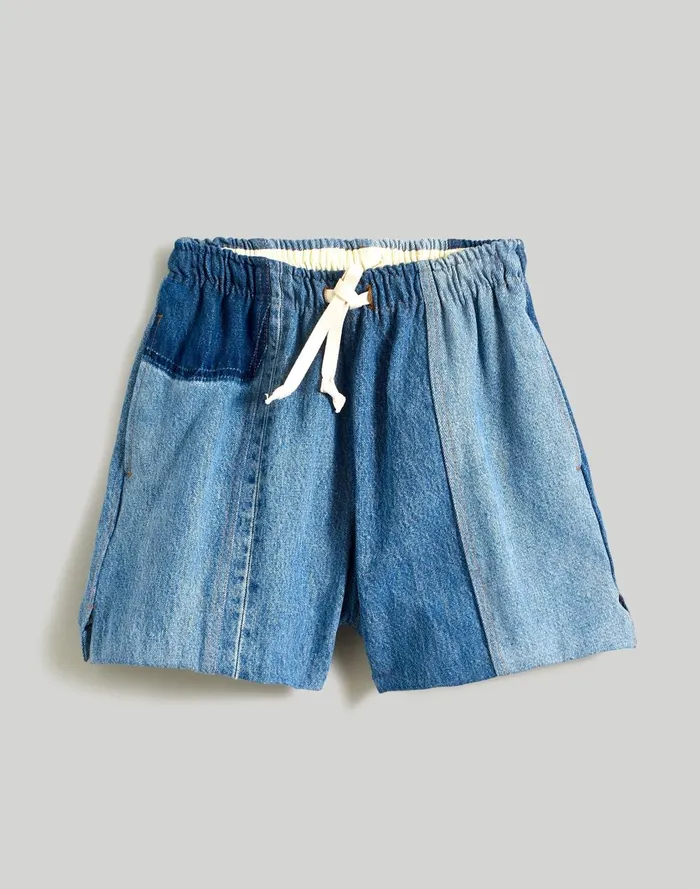 Women Jeans Madewell B Sides Vintage Reworked Meyer Cinch Shorts