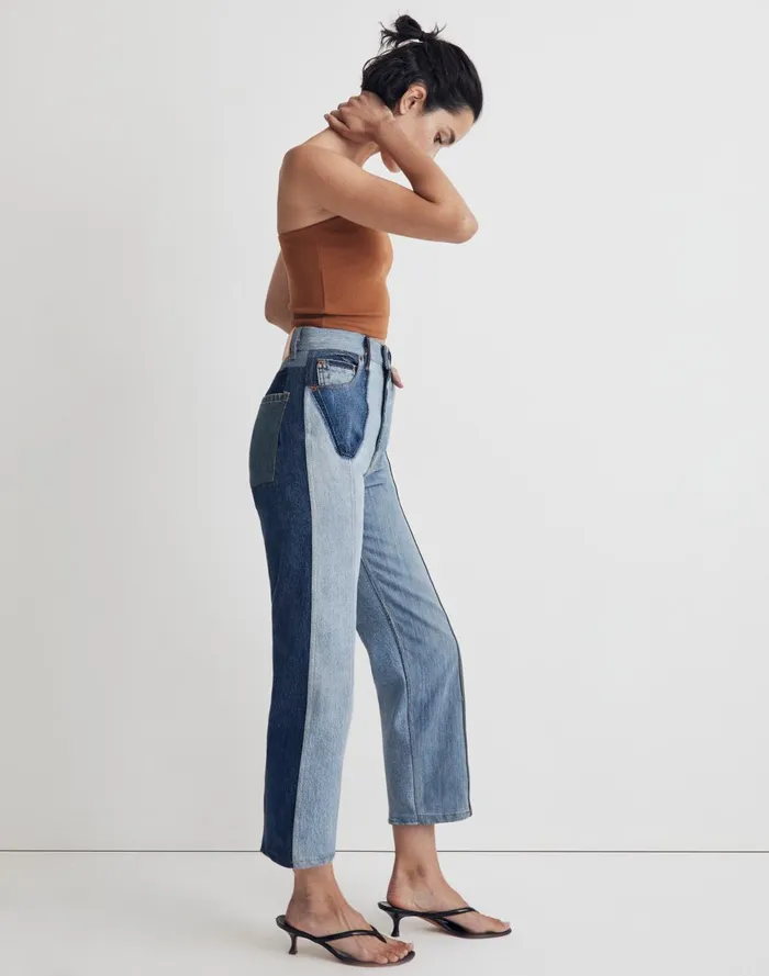 Women Jeans Madewell B Sides Vintage Reworked Plein Jeans