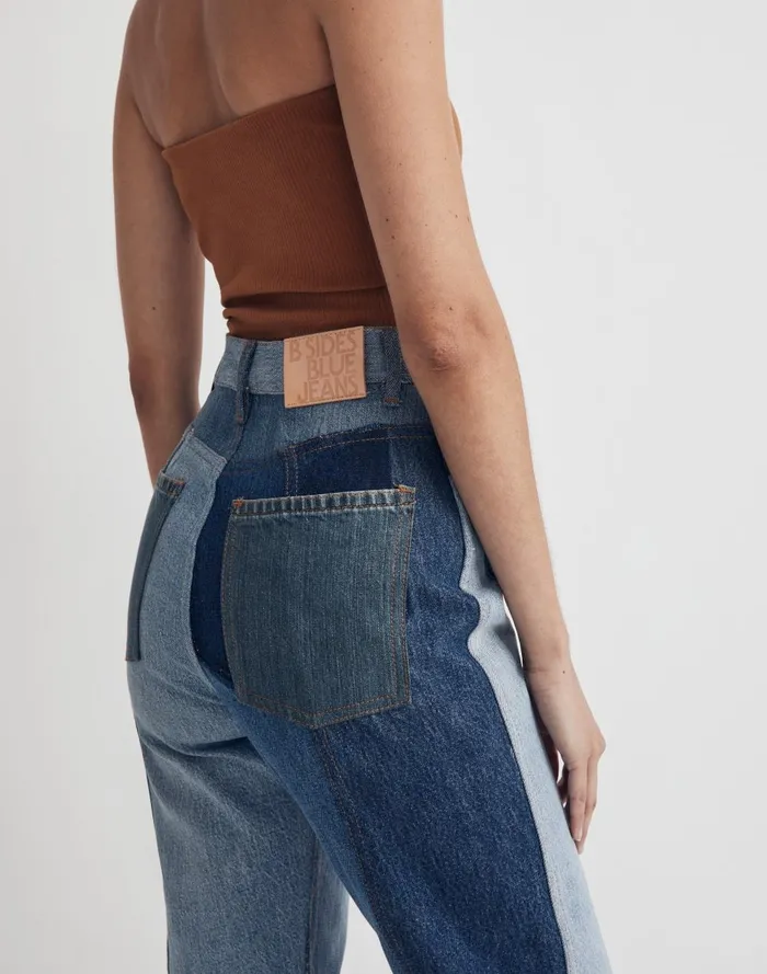 Women Jeans Madewell B Sides Vintage Reworked Plein Jeans
