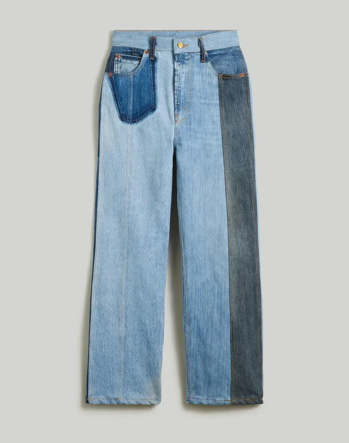 Women Jeans Madewell B Sides Vintage Reworked Plein Jeans
