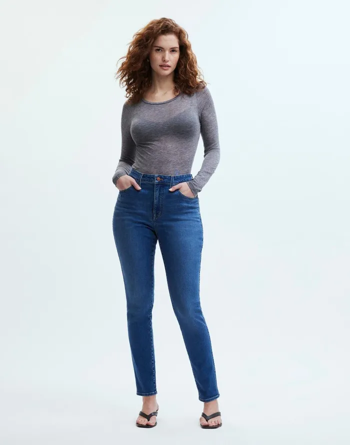 Women Jeans Madewell Curvy 10034 HighRise Skinny Jeans