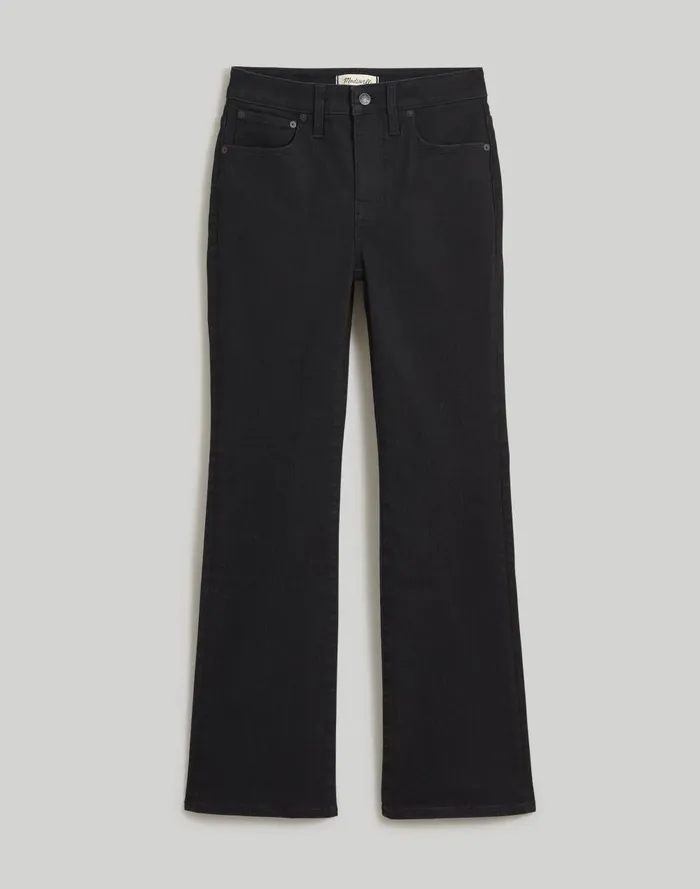 Women Jeans Madewell Curvy Kick Out Crop Jean