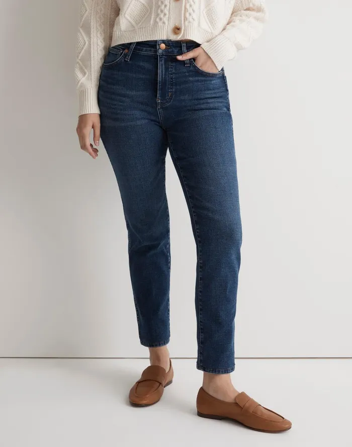 Women Jeans Madewell Curvy Stovepipe Jeans