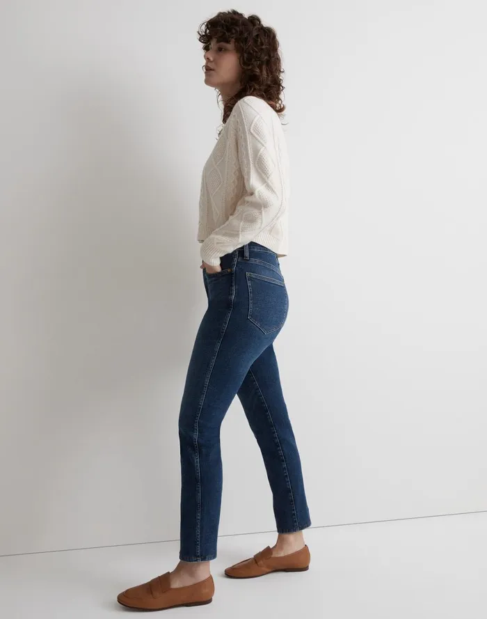 Women Jeans Madewell Curvy Stovepipe Jeans
