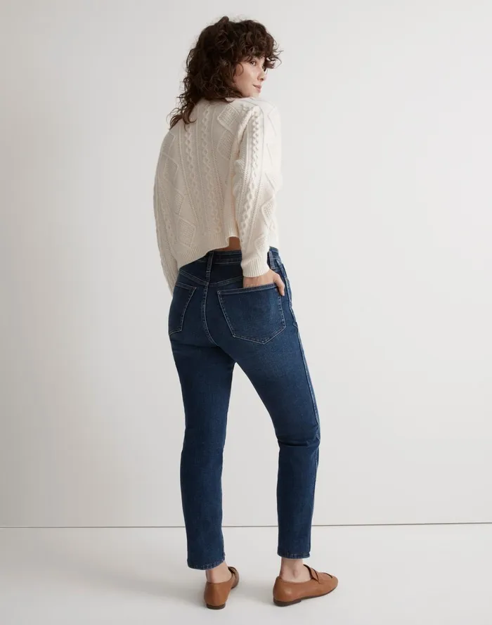 Women Jeans Madewell Curvy Stovepipe Jeans
