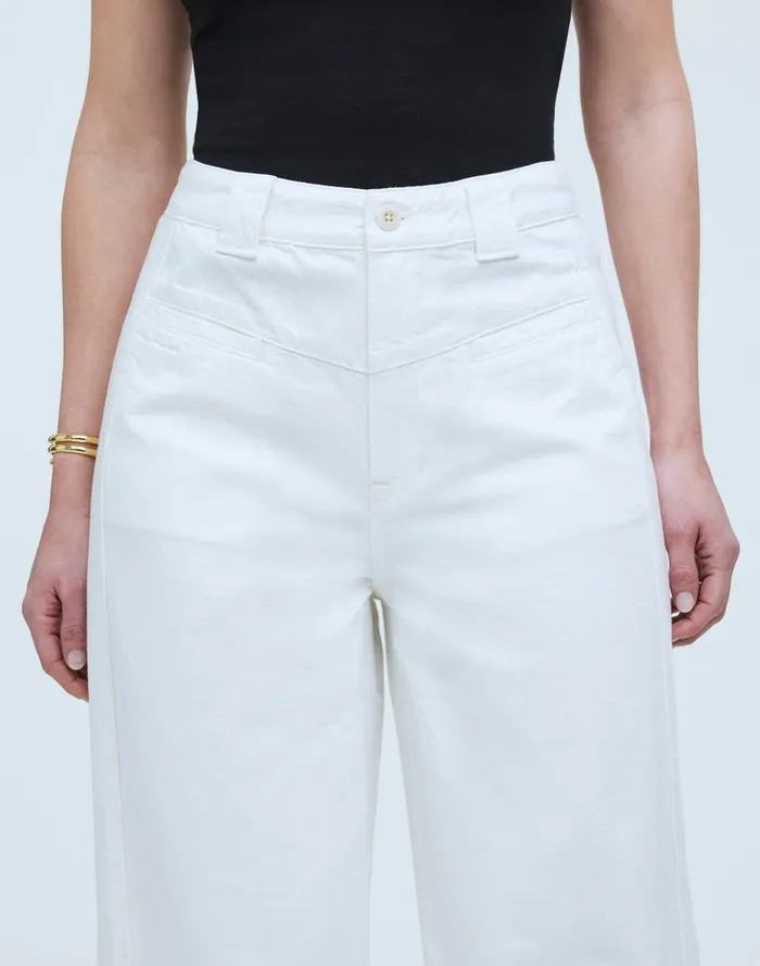 Women Jeans Madewell Curvy SuperwideLeg Jean