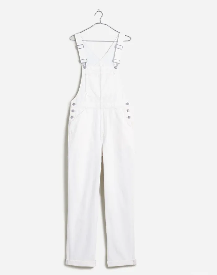 Women Jeans Madewell Denim Oversized Carpenter Overalls