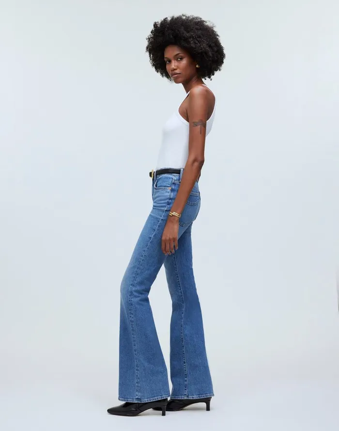 Women Jeans Madewell Flea Market Flare Jeans