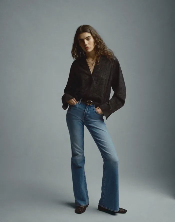 Women Jeans Madewell Flea Market Flare Jeans