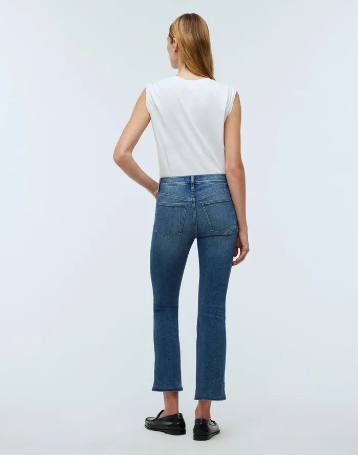 Women Jeans Madewell Kick Out Crop Jeans