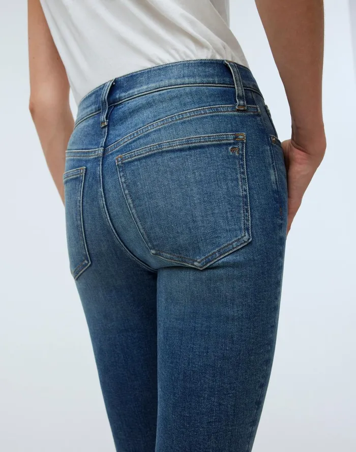 Women Jeans Madewell Kick Out Crop Jeans