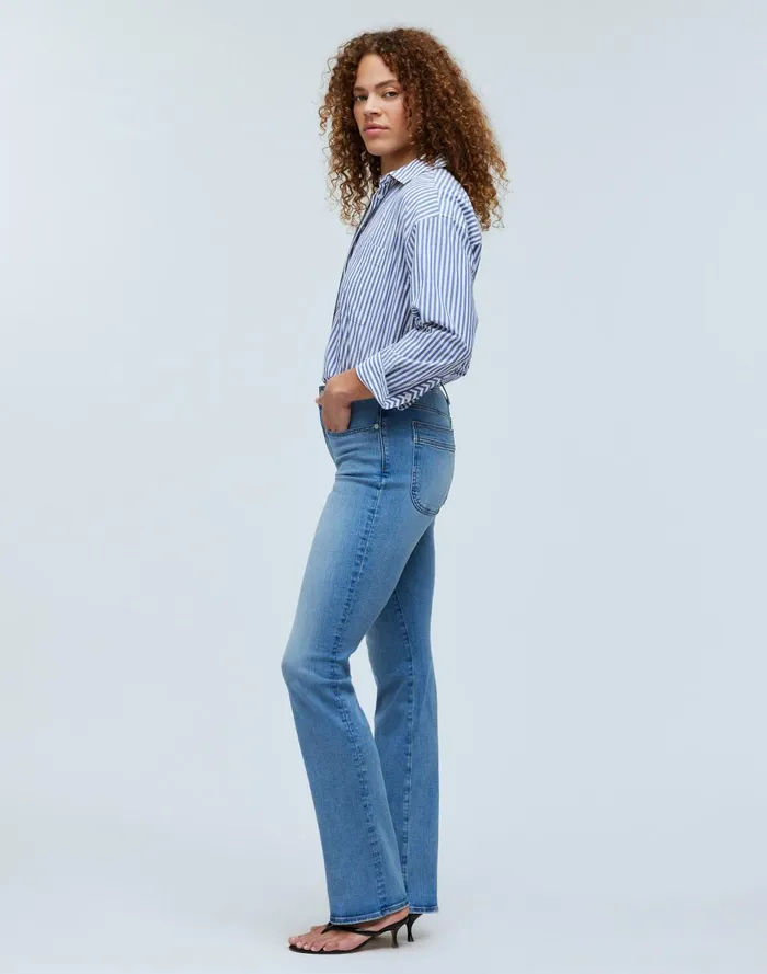 Women Jeans Madewell Kick Out FullLength Jeans