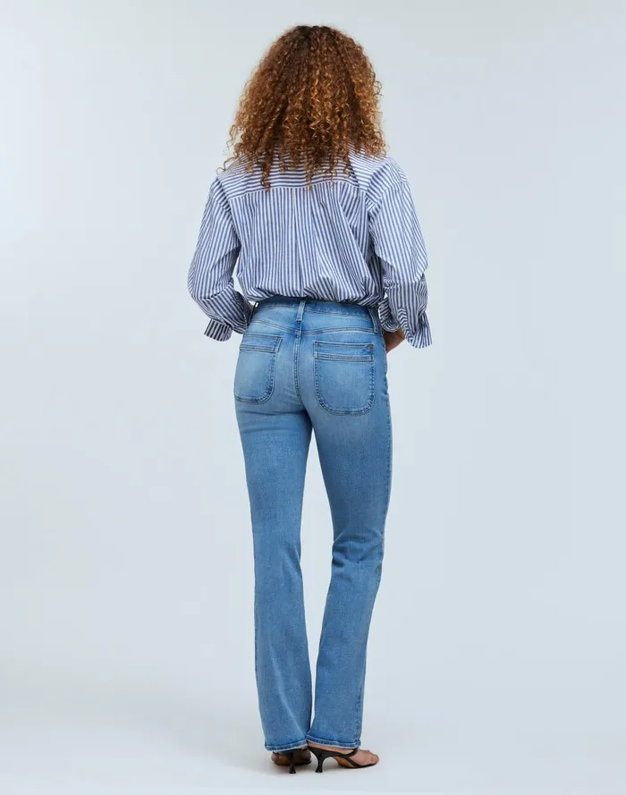 Women Jeans Madewell Kick Out FullLength Jeans
