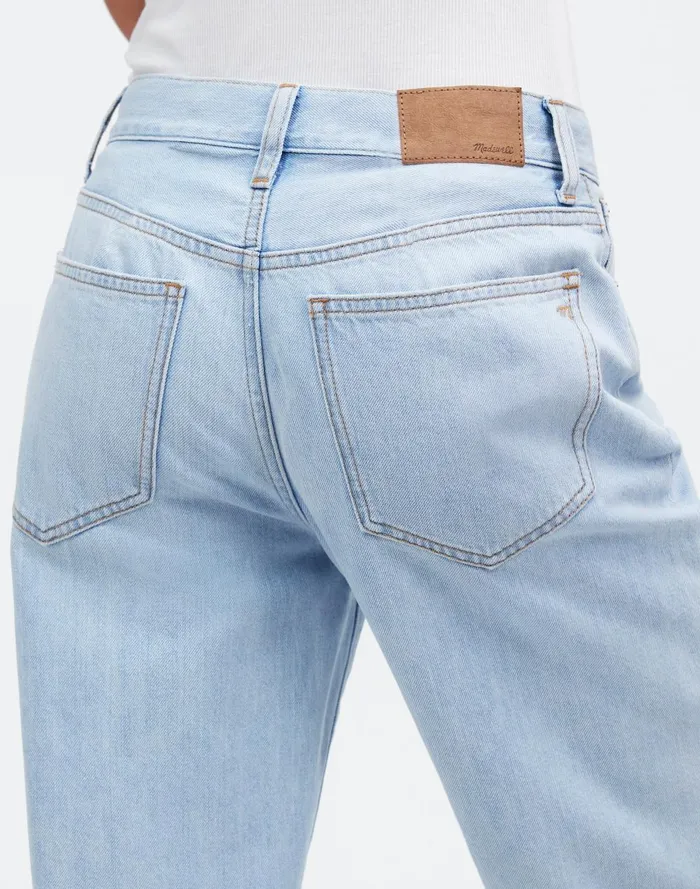 Women Jeans Madewell LowSlung Straight Jeans