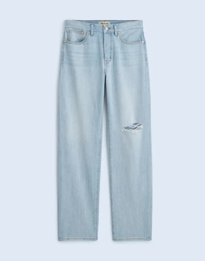 Women Jeans Madewell LowSlung Straight Jeans