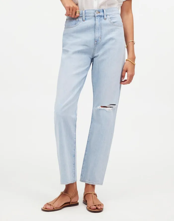 Women Jeans Madewell The 03990s Straight Crop Jean