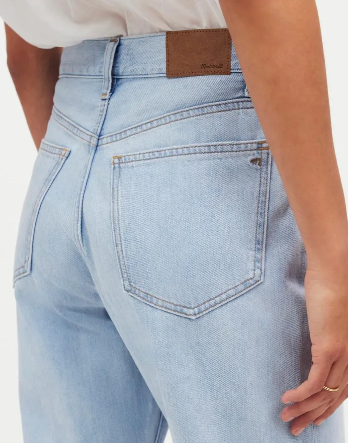 Women Jeans Madewell The 03990s Straight Crop Jean