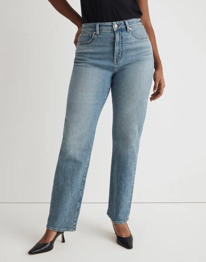 Women Jeans Madewell The Curvy 03990s Straight Jean