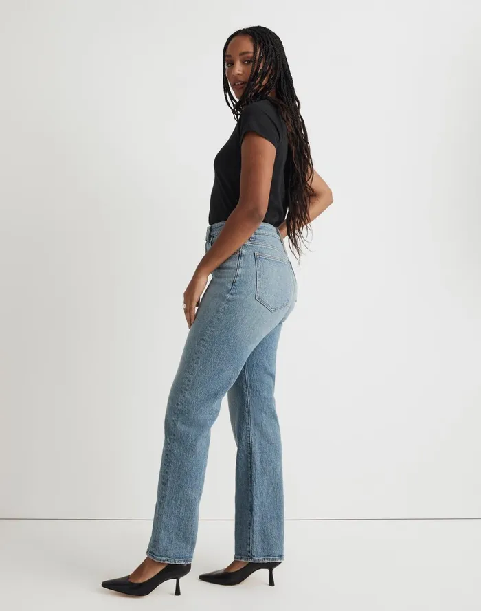Women Jeans Madewell The Curvy 03990s Straight Jean
