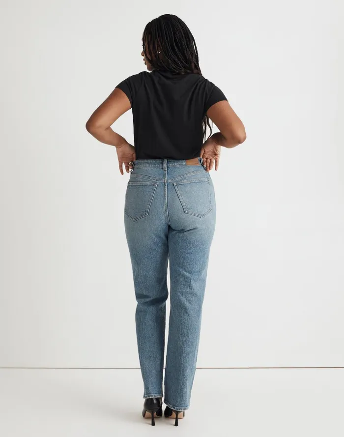 Women Jeans Madewell The Curvy 03990s Straight Jean